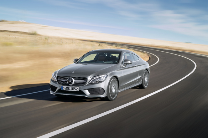 Salon de Francfort 2015 - Mercedes Classe C Coupé: raCée