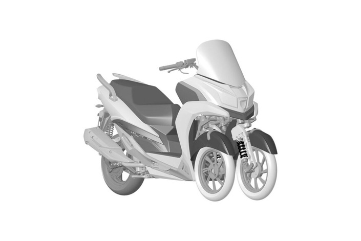 Kymco prépare un tout nouveau scooter trois-roues avec le Peugeot Metropolis et Piaggio MP3 dans le viseur