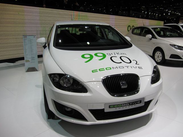 Le Seat Leon Ecomotive Concept ? 99 g CO2/km 