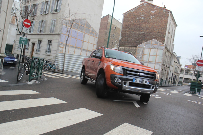 Ford Ranger Wildtrak au quotidien : jour 2, un géant dans la ville