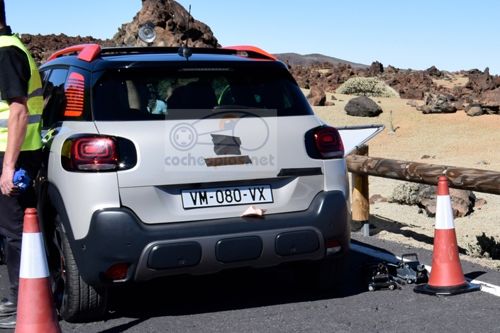 Le Citroën C3 Aircross surpris sans camouflage