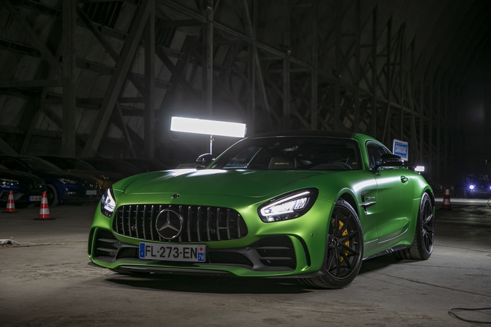 Mercedes AMG-GT : bestiale - salon de l'auto caradisiac 2020