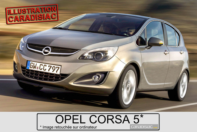 Chez Opel, la nouvelle Corsa arrive en 2015