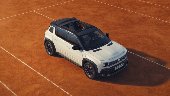 Voici la nouvelle R4 en finition Rolland Garros.