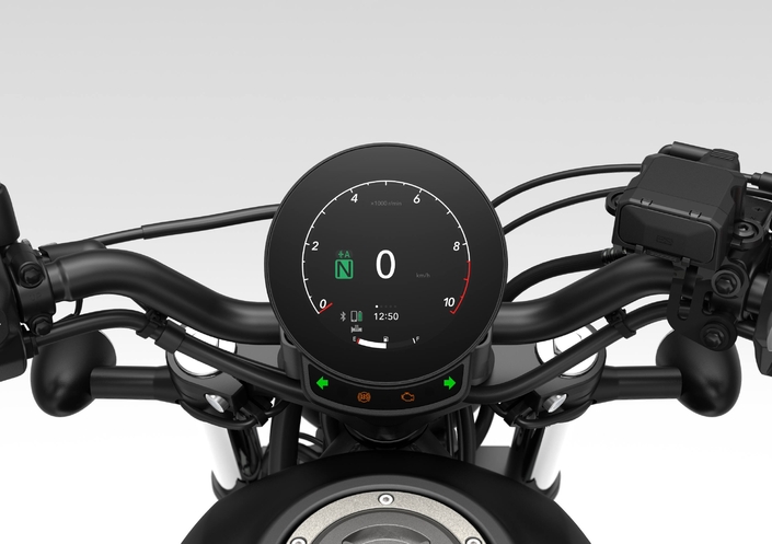 Honda CMX500 Rebel 2027 : le cruiser A2 adopte la technologie E-Clutch et un écran TFT