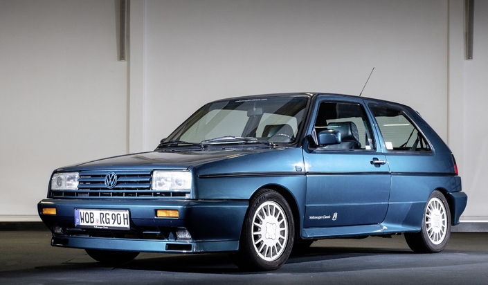 Volkswagen a construit 12 Golf Rallye équipées d'une culasse à 16 soupapes, portant la puissance à 210 ch. Dommage qu'elles n'aient pas été commercialisées normalement...