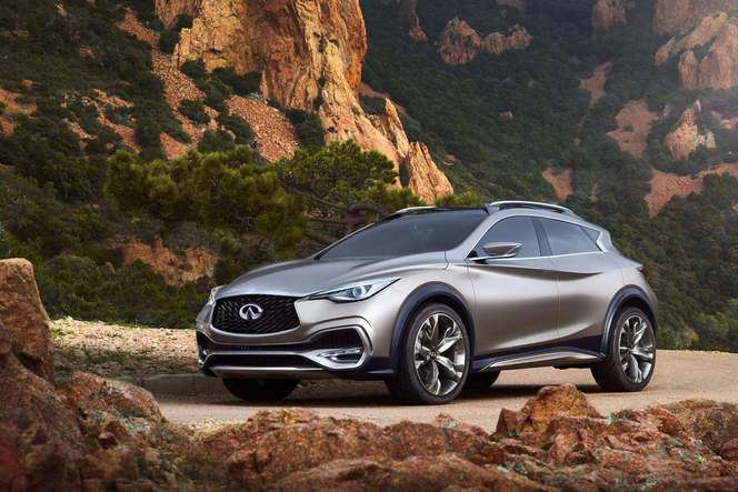 Infiniti confirme le crossover QX30 pour le salon de Los Angeles