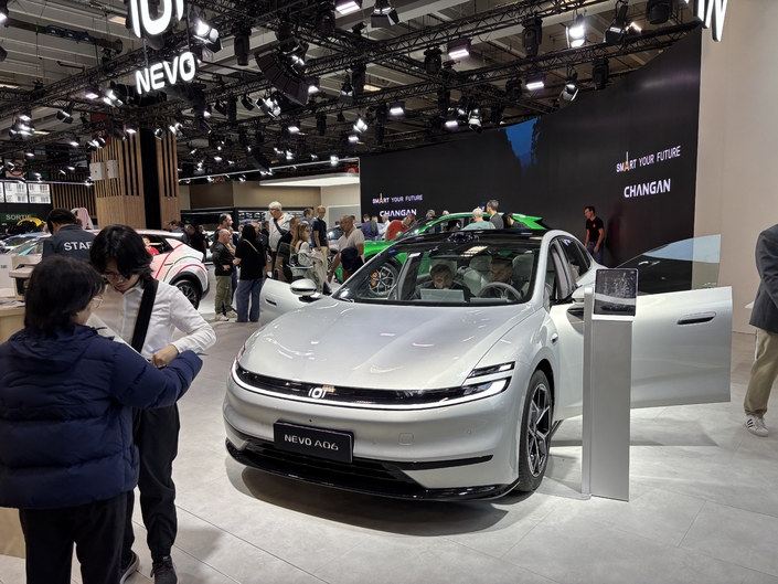 Le groupe Changan est venu avec trois marques : Avtr, Deepal et Nevo.