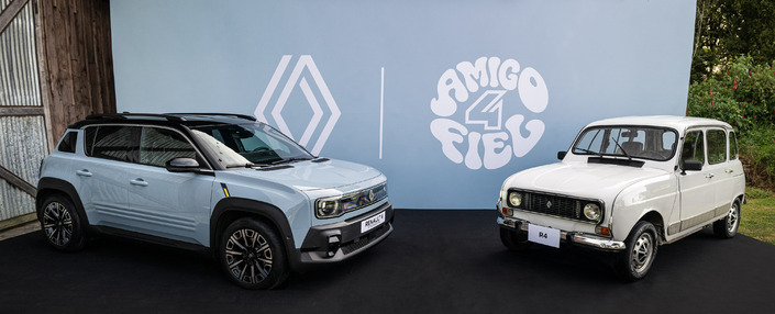 Après des tests sur les routes colombiennes cet été, la Renault 4 E-Tech Electric, héritière de la R4, pourrait être prochainement commercialisée dans le pays. Aucune date, cependant, n'est à ce jour fixée - Crédit Renault Sofasa