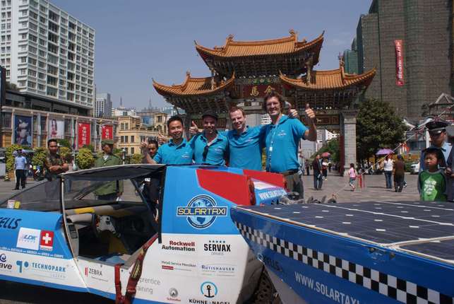 Tour du monde écolo : des nouvelles du Solartaxi !
