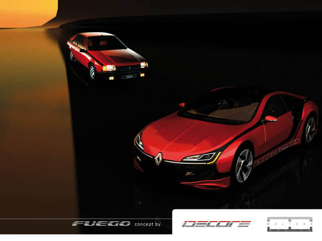 Renault Fuego Design Concept : une i8 pour le Losange