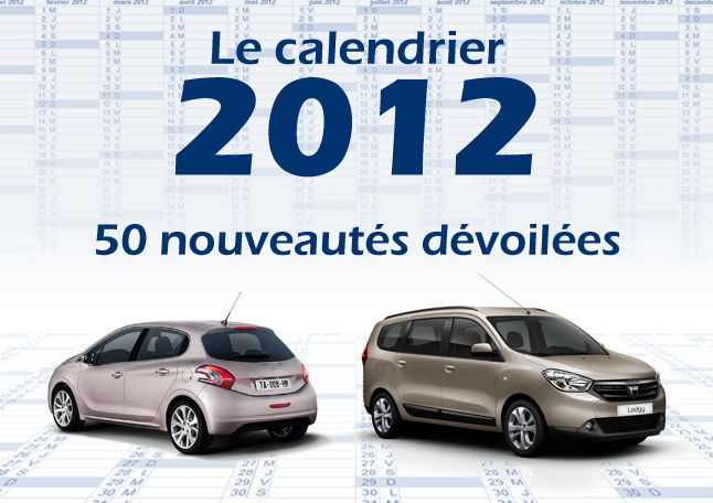 Toutes les nouveautés 2012 : 50 modèles dévoilés