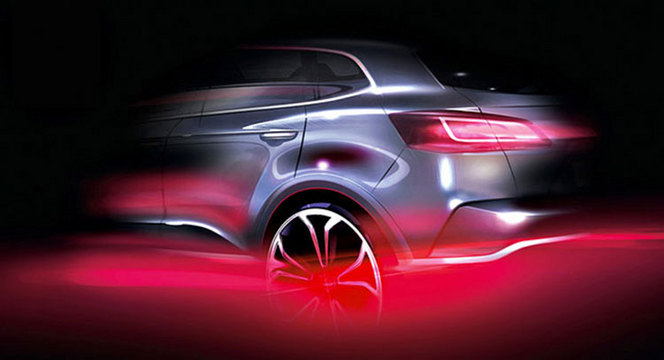 Salon de Francfort 2015 : Borgward tease le SUV de sa renaissance