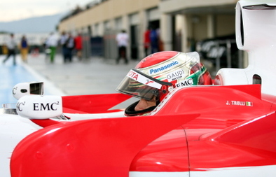 Essais F1 HTTT Paul Ricard Live D3 : Trulli avant la pluie