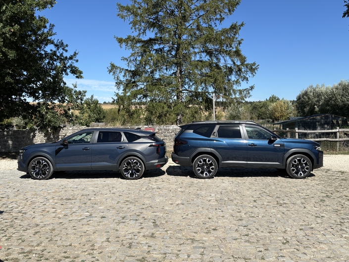 Contrairement à ce que l'on pourrait penser, c'est bien le Striker qui est le modèle le plus long de chez Dacia.