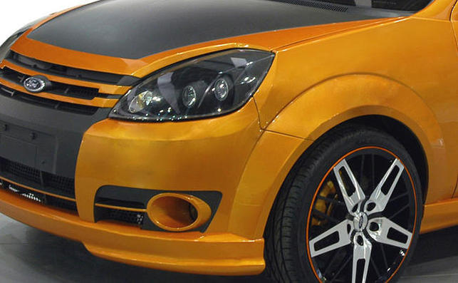 Salon de Sao Paulo : le Concept Ford Ka Beast doté de matériaux écolos