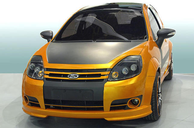 Salon de Sao Paulo : le Concept Ford Ka Beast doté de matériaux écolos