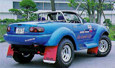 Mazda MX-5 pour rampe raide