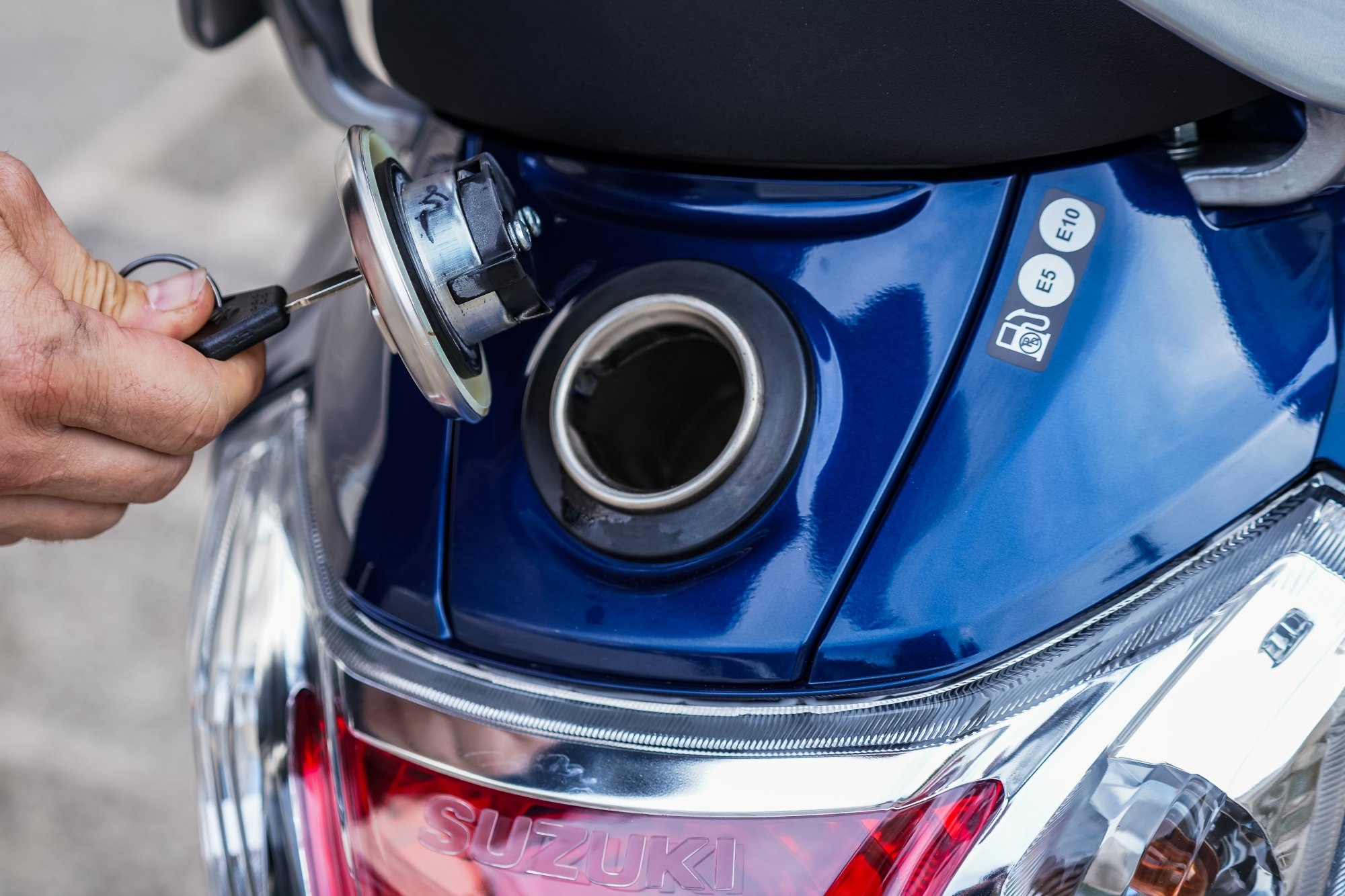 Essai - Suzuki Adress 125 : changement d'Adress