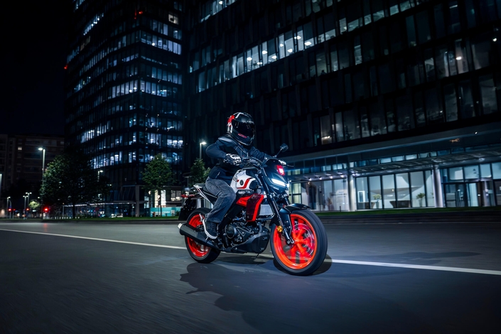 Un style encore plus affûté pour la Yamaha MT-125