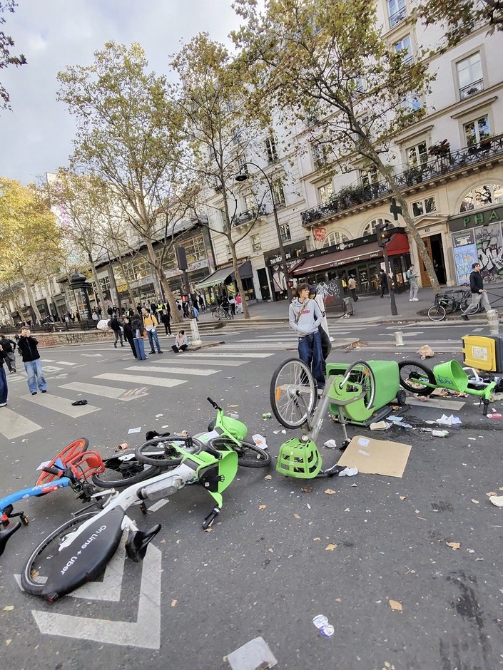 1 000 vélos en libre-service partis en fumée le 17 octobre
