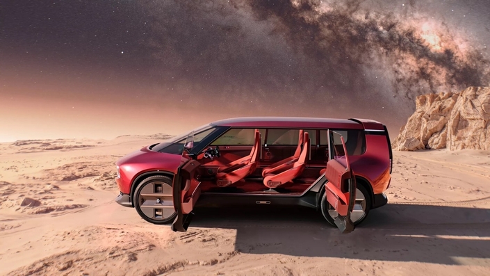 Le Renault E-Space convoque le souvenir du premier Espace de 1984 mais regarde surtout loin devant lui.