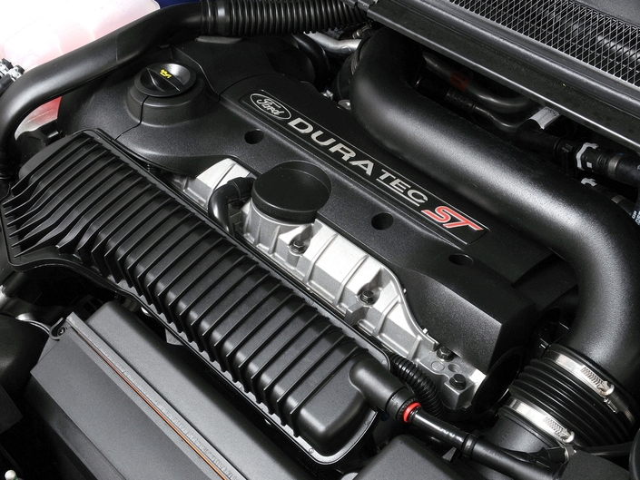 Le 5-cylindres turbo d'origine Volvo équipant la Ford Focus II ST se révèle d'une grande solidité. Certains en profiteront pour le préparer lourdement...