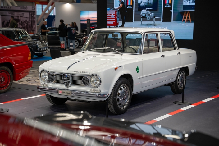 La Giulia TI Super de 1963.