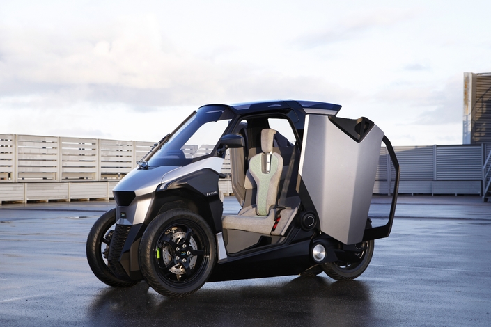 PSA dévoile un engin qui pourrait être le concurrent du Renault Twizy