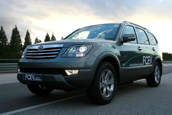 Salon de Los Angeles 2008 : le Kia Borrego à l'hydrogène