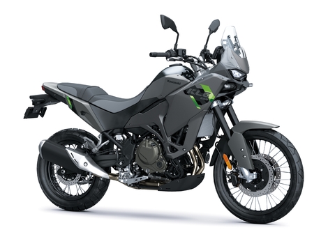 Après la 500, voilà la Kawasaki KLE650 !