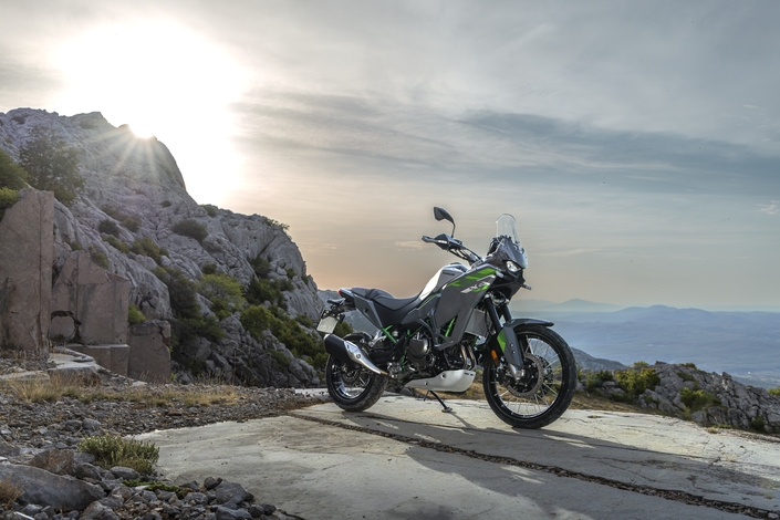 Après la 500, voilà la Kawasaki KLE650 !