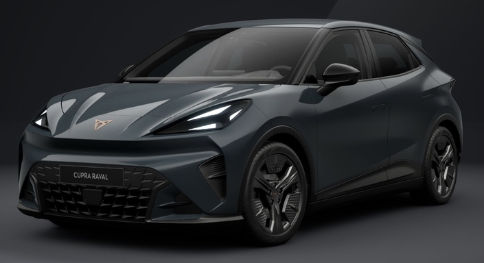 Voilà à quoi ressemble une Cupra Raval Plus sans la moindre option.