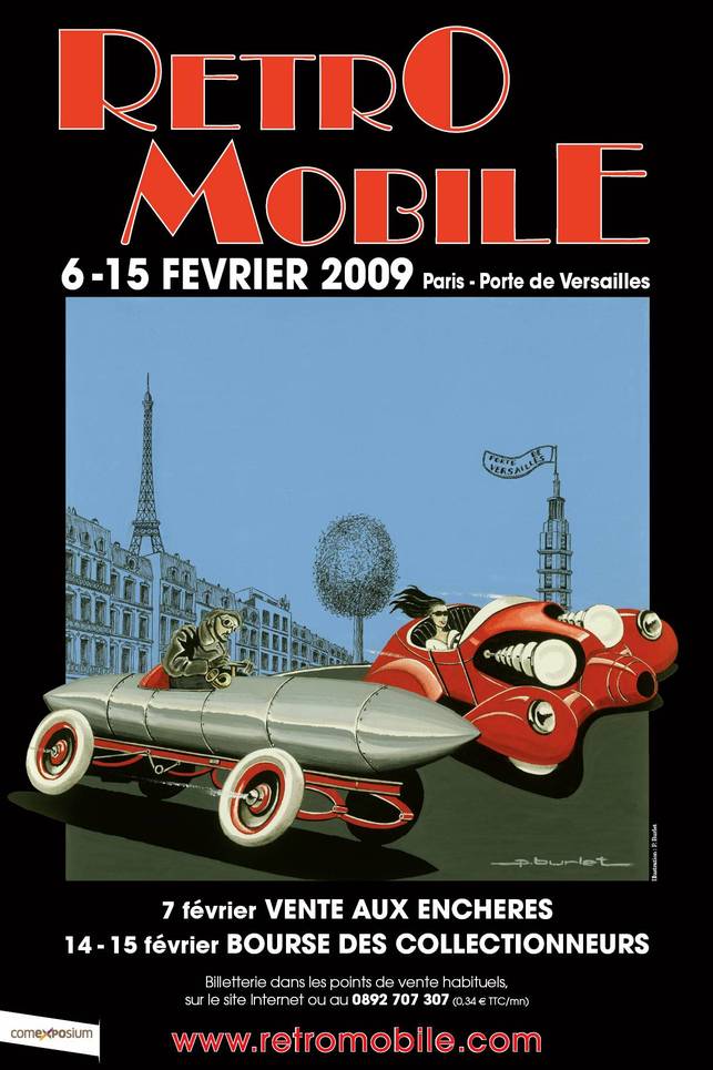 Salon Rétromobile 2009 : les énergies nouvelles à l'honneur !