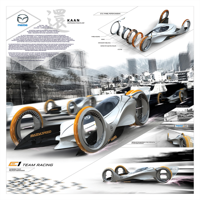 Los Angeles Design Challenge 2008 : le vainqueur est le Concept MAZDA KAAN