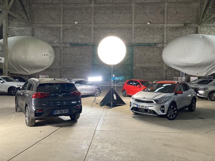 Salon de l'auto Caradisiac - Le stand Kia : SUV et électricité