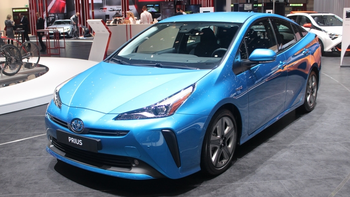 Toyota Prius restylée (2019) : plus sage - Vidéo en direct du salon de Genève