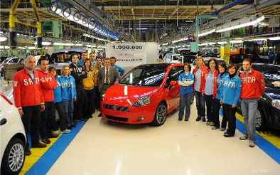 Evénement : Fiat a produit 1 million de Grande Punto ! 