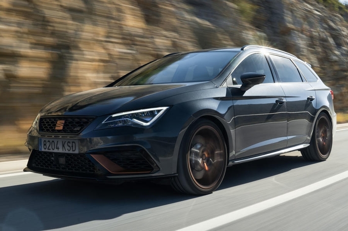 Seat dévoile l'édition limitée Cupra Leon R ST