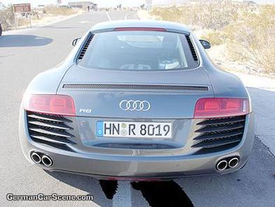 L'Audi R8 fait tache