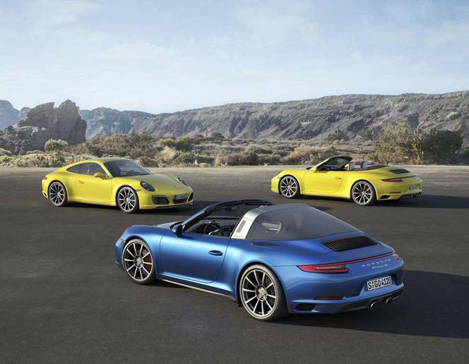 Le turbo débarque sur les Porsche 911 Carrera 4 et Targa 4