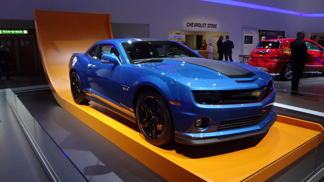 En direct de Genève 2013 - Chevrolet Camaro Hot Wheels : roulez jeunesse !