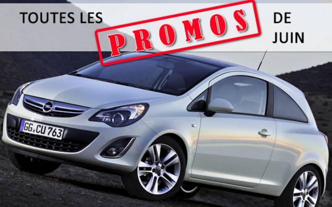 Le guide Caradisiac : toutes les promos de juin des constructeurs