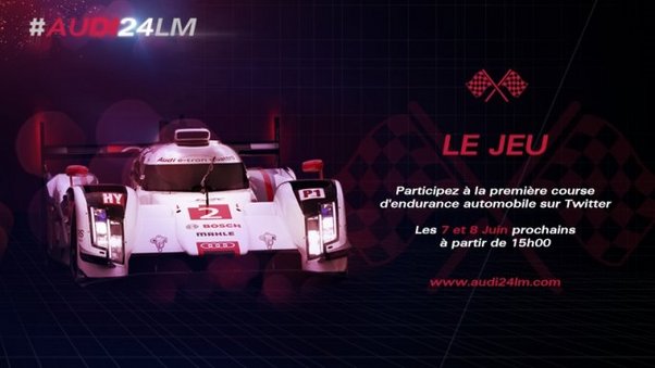 Jouez avec Audi en amont des 24 Heures du Mans 2014