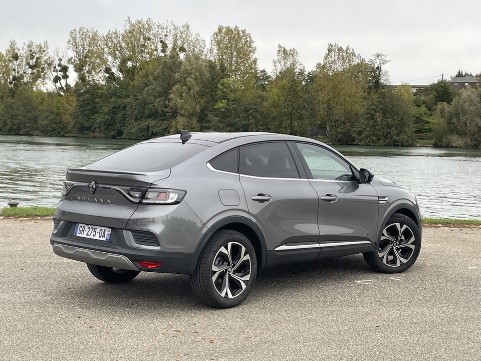 Autocollants Logo Renault Arkana 2021-2024 - Vinyle Oracal Pour Emblème Chromé