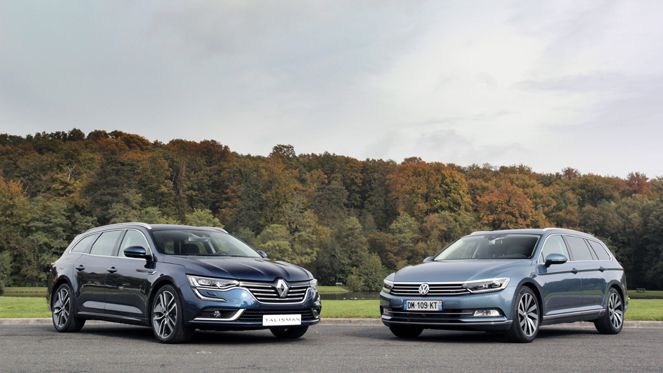 Face à face vidéo : Renault Talisman Estate - Volkswagen Passat SW : première explication