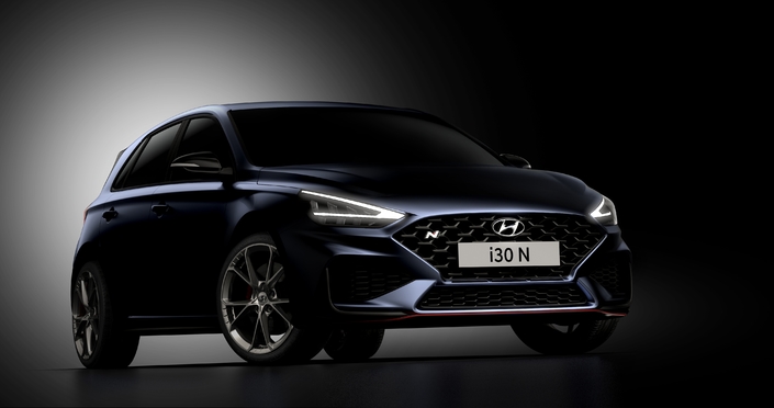 Hyundai montre l'i30 N restylée