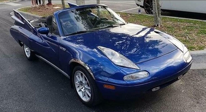 Une Mazda MX-5 façon Cadillac Eldorado