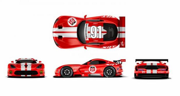 Appelez-la Dodge SRT Viper GTS-R