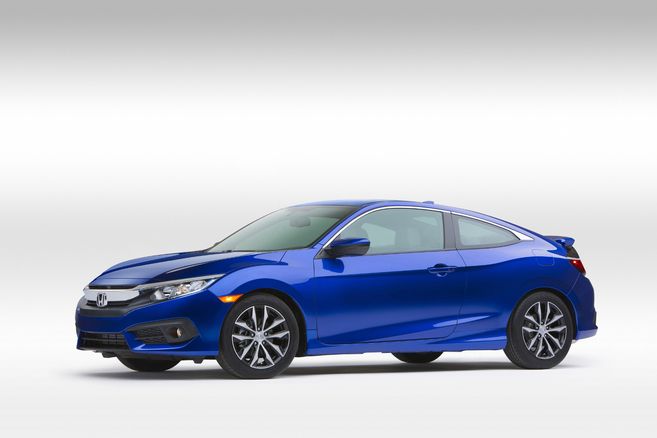 Salon de Los Angeles - Honda Civic Coupe : officielle